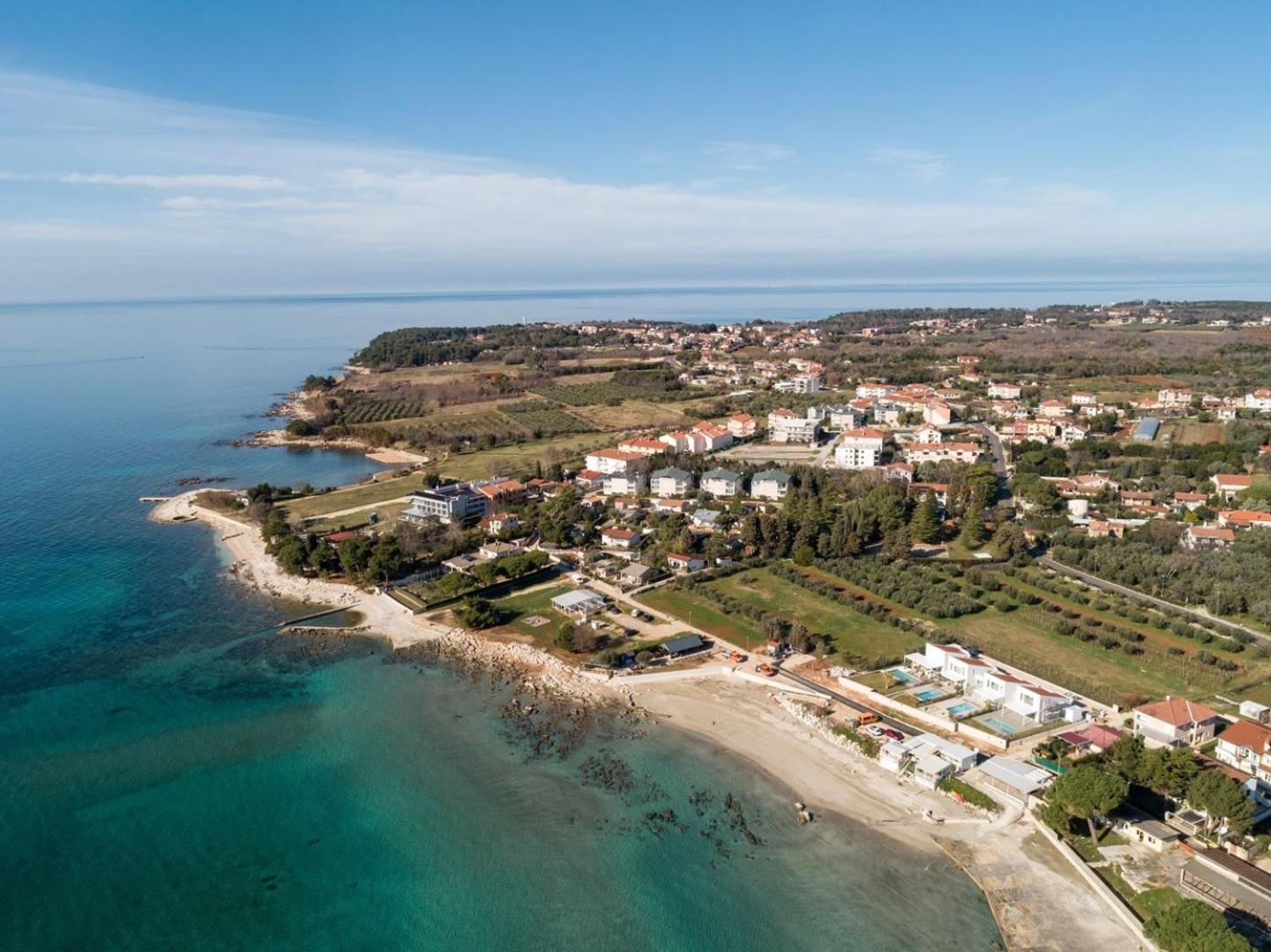 Apartments Zambratija With Sea View מראה חיצוני תמונה